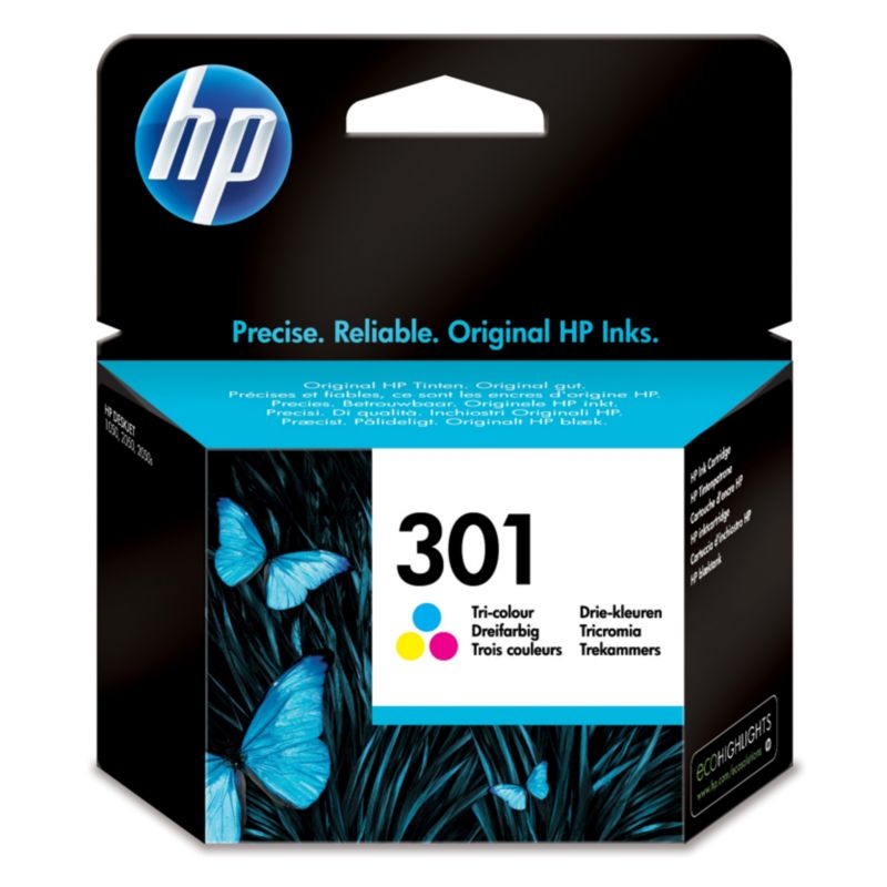 HP CH562EE original Druckerpatrone 301 dreifarbig (cyan, magenta, gelb)