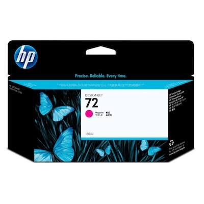 Druckerpatrone Magenta günstig Kaufen-HP 72 Original Druckerpatrone magenta mit hoher Kapazität C9372A. HP 72 Original Druckerpatrone magenta mit hoher Kapazität C9372A <![CDATA[• HP72 Tintenpatrone (C9372A) • Farbe: magenta • Füllmenge: 130ml • Kompatibel zu: HP Designjet 