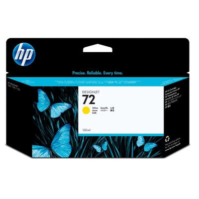 ml Tinte günstig Kaufen-HP 72 Original Druckerpatrone gelb mit hoher Kapazität C9373A. HP 72 Original Druckerpatrone gelb mit hoher Kapazität C9373A <![CDATA[• HP72 Tintenpatrone (C9373A) • Farbe: gelb • Füllmenge: 130ml • Kompatibel zu: HP Designjet T1200 - T