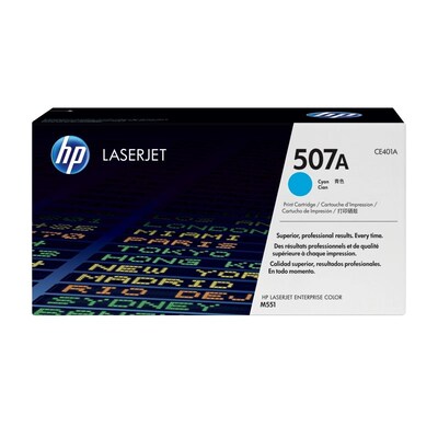 Toner cyan günstig Kaufen-HP CE401A / 507A Original Toner Cyan für ca. 6.000 Seiten. HP CE401A / 507A Original Toner Cyan für ca. 6.000 Seiten <![CDATA[• HP507A (CE401A) Tonerkartusche • Farbe: Cyan • Reichweite: ca. 6.000 Seiten • Kompatibel zu: LaserJet Enterpr