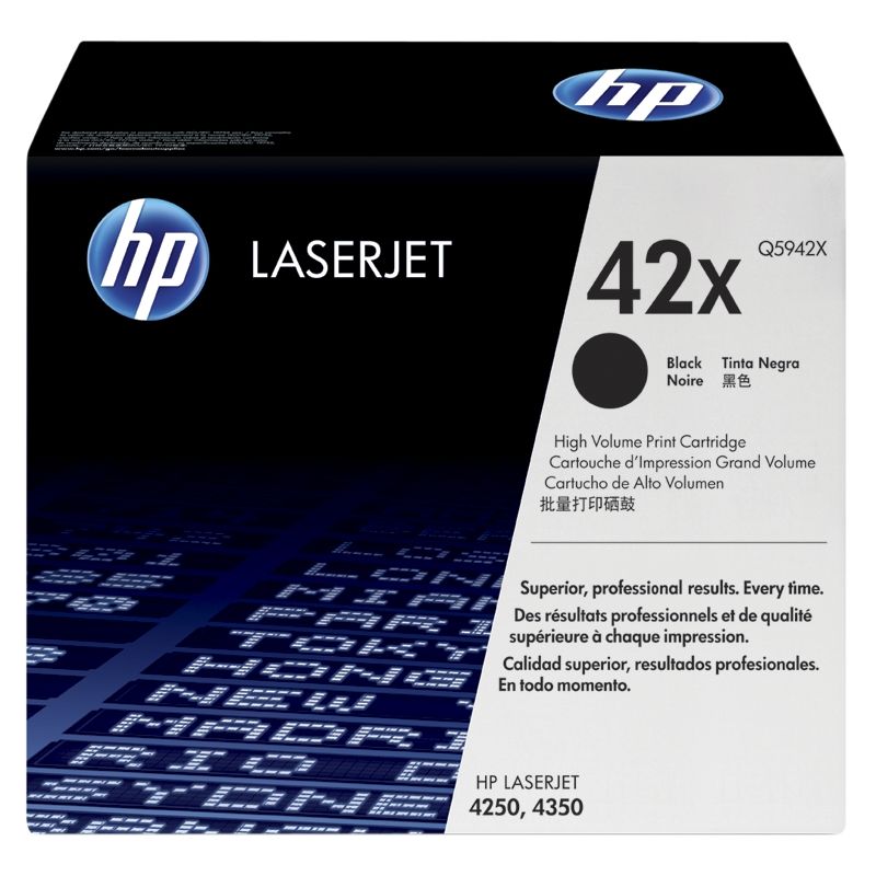 HP Q5942X Original Tonerkassette 42X schwarz mit hoher Kapazit&auml;t