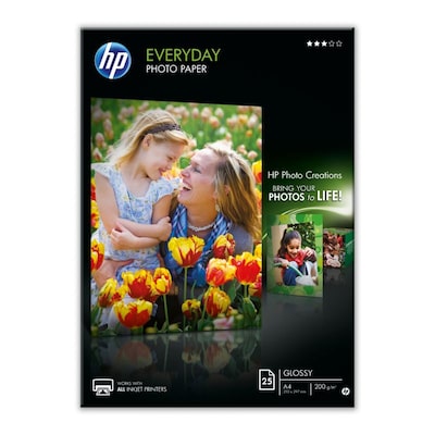 25 Blatt günstig Kaufen-HP Q5451A Fotopapier glänzend, 25 Blatt, DIN A4, 200 g/qm. HP Q5451A Fotopapier glänzend, 25 Blatt, DIN A4, 200 g/qm <![CDATA[HP Q5451A Fotopapier glänzend, 25 Blatt, DIN A4, 200 g/qm]]>. 