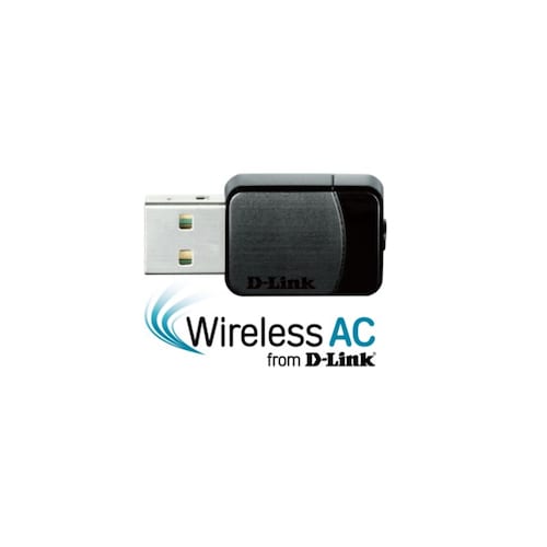 D-Link DWA-171 Wireless AC Dual Band USB Adapter - Netzwerkadapter - USB 2.0