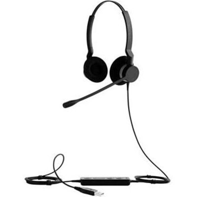 Headset f günstig Kaufen-Jabra BIZ 2300 USB UC Duo, binaural. Jabra BIZ 2300 USB UC Duo, binaural <![CDATA[• Kabel Headset mit langer Lebensdauer • Ganztägiger Tragekomfort für Ihre Mitarbeiter • Sound der Spitzenklasse • Mikrofone mit Geräuschunterdrückung filtern un