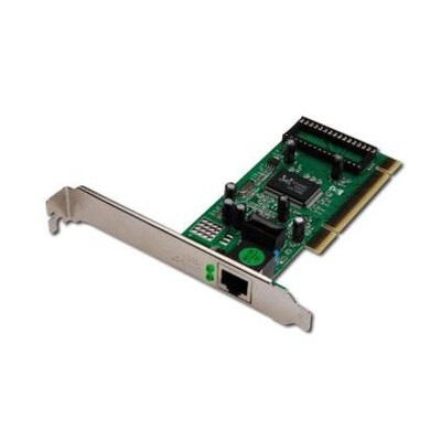 USB zu  günstig Kaufen-Digitus Gigabit Ethernet PCI Netzwerkkarte. Digitus Gigabit Ethernet PCI Netzwerkkarte <![CDATA[• Unterstützt 10/100/1.000 Mbps Netzwerke • IEEE 802.3, IEEE 802.3u und IEEE 802.3ab kompatibel Einfache Nutzung von USB-Geräten über das Netzwerk]]>. 