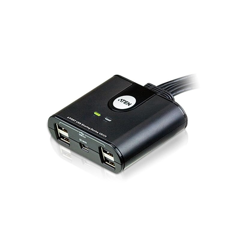 Aten US424 USB 2.0 Switch 4x USB 2.0 Ger&auml;t an 4 PC