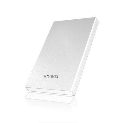 RaidSonic Icy Box IB-254U3 Ext. Gehäuse USB 3.0 für 2,5" SATA (9,5 mm) silber