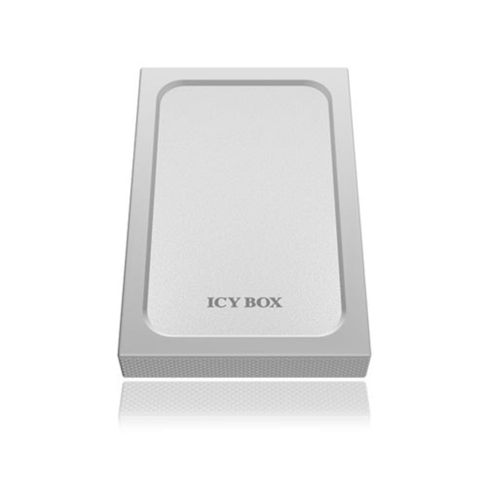 RaidSonic Icy Box IB-254U3 Ext. Gehäuse USB 3.0 für 2,5" SATA (9,5 mm) silber