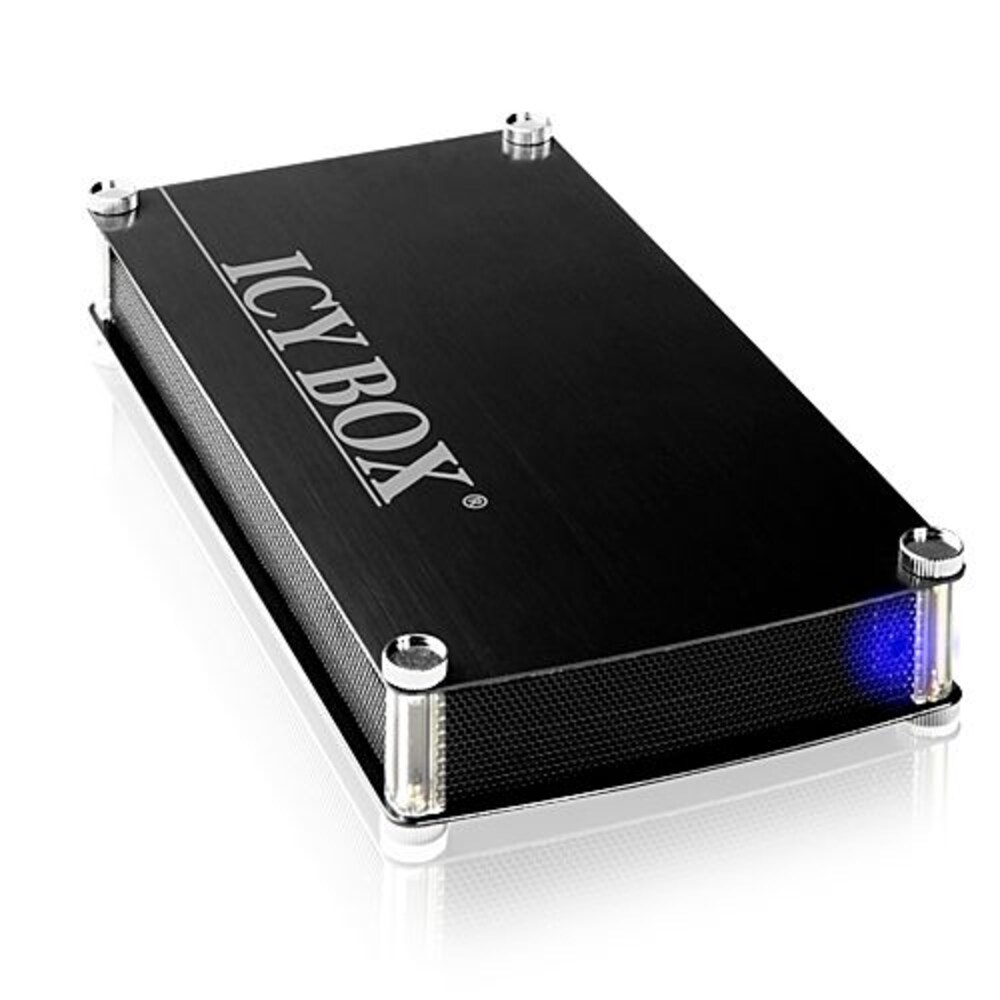 RaidSonic Icy Box IB-351StU3-B Alu Gehäuse USB 3.0 für 3,5" SATA HDD Schwarz
