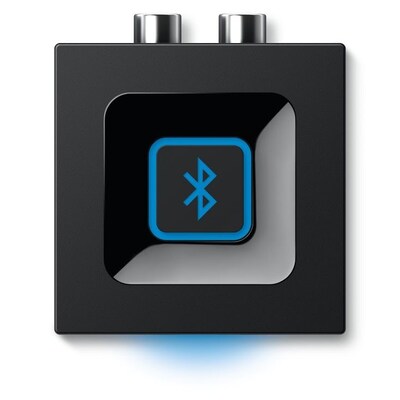 mit Bluetooth günstig Kaufen-Logitech Bluetooth Audio Adapter. Logitech Bluetooth Audio Adapter <![CDATA[• Machen Sie Ihre Lautsprecher kabellos mit Bluetooth • Pairen Sie gleichzeitig ein Smartphone und ein Tablet • Benutzerfreundliche 1-Push-Pairing-Tastet t • Kompatibel mi