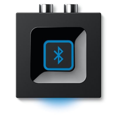 bluetooth günstig Kaufen-Logitech Bluetooth Audio Adapter. Logitech Bluetooth Audio Adapter <![CDATA[• Machen Sie Ihre Lautsprecher kabellos mit Bluetooth • Pairen Sie gleichzeitig ein Smartphone und ein Tablet • Benutzerfreundliche 1-Push-Pairing-Tastet t • Kompatibel mi