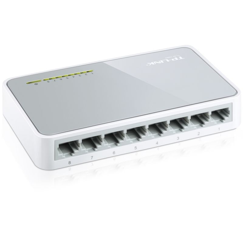 TP-LINK TL-SF1008D 8x Port Desktop Switch