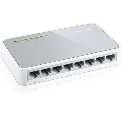 The Port günstig Kaufen-TP-LINK TL-SF1008D 8x Port Desktop Switch. TP-LINK TL-SF1008D 8x Port Desktop Switch <![CDATA[• 8-Port Fast Ethernet Switch • 8x 10/100Mbps-Autoabstimmungs-RJ45-Ports (Auto-MDI/MDIX) • MAC-Adressen-Self-Learning und Auto-MDI/MDIX]]>. 