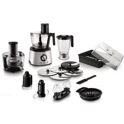 Ge Maschine  günstig Kaufen-Philips Avance HR7778/00 Küchenmaschine Edelstahl. Philips Avance HR7778/00 Küchenmaschine Edelstahl <![CDATA[• Mehr als 30 Funktionen durch umfangreiches Zubehör • Max. Füllmenge: 1,5 bis 3,4 Liter • Inklusive XXL-Entsafter • Besonder