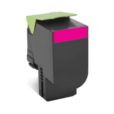 Lexmark 80C2HM0 R&uuml;ckgabe-Tonerkasette Magenta 3.000 Seiten CX410, CX510