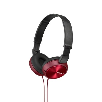MDR ZX310R günstig Kaufen-Sony MDR-ZX310R On Ear Kopfhörer -Rot. Sony MDR-ZX310R On Ear Kopfhörer -Rot <![CDATA[• Typ: On-Ear Kopfhörer, geschlossen • Übertragungsbereich: 10 Hz bis 24 kHz, Impedanz: 24 Ohm • Übertragung: Kabel • Gewicht: 120 g • Lieferumfan