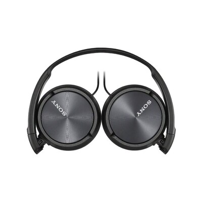 Headset f günstig Kaufen-Sony MDR-ZX310APB On Ear Kopfhörer mit Headsetfunktion - Schwarz. Sony MDR-ZX310APB On Ear Kopfhörer mit Headsetfunktion - Schwarz <![CDATA[• Typ: On-Ear Kopfhörer, geschlossen • Übertragungsbereich: 10 Hz bis 24 kHz, Impedanz: 24 Ohm • 
