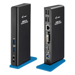 i-tec USB 3.0 Dual Docking Station HDMI/ DVI Full HD+ 2048x1152 Gigabit Ethernet