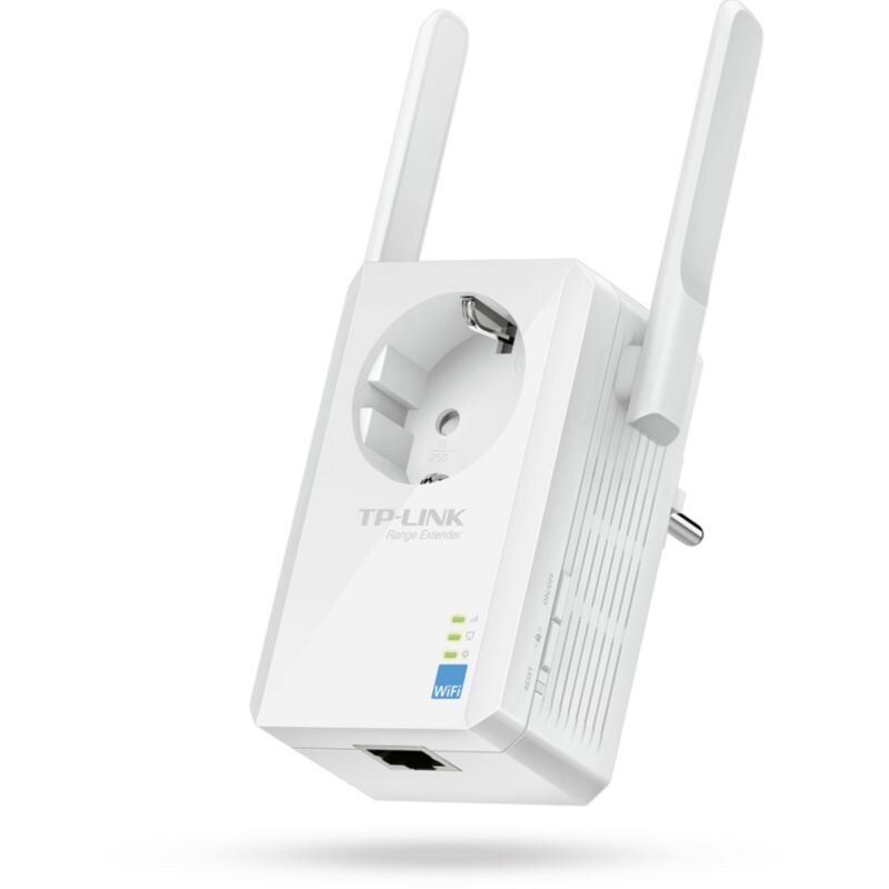 TP-LINK TL-WA860RE wireless 300MBit WLAN-n Repeater mit Steckdose und LAN Port