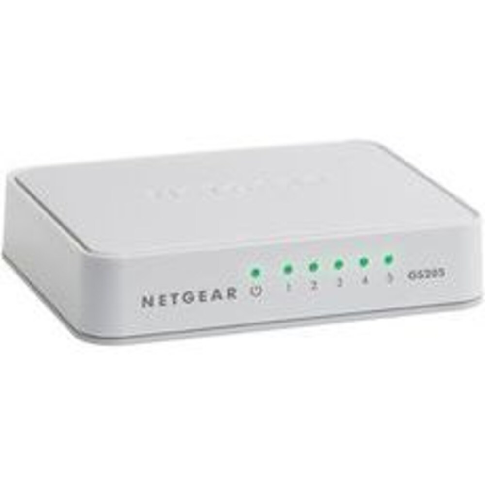 Netgear GS205 5x Gigabit Switch 10/100/1000MBit
