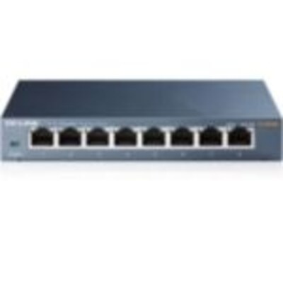 Metall und günstig Kaufen-TP-LINK TL-SG108 8x Port Desktop Gigabit Switch Metall. TP-LINK TL-SG108 8x Port Desktop Gigabit Switch Metall <![CDATA[• 8 Gigabit-RJ45-Ports mit Autoabstimmung und Auto-MDI/MDIX • Flusskontrolle nach IEEE802.3x für zuverlässige Datenübertragung 