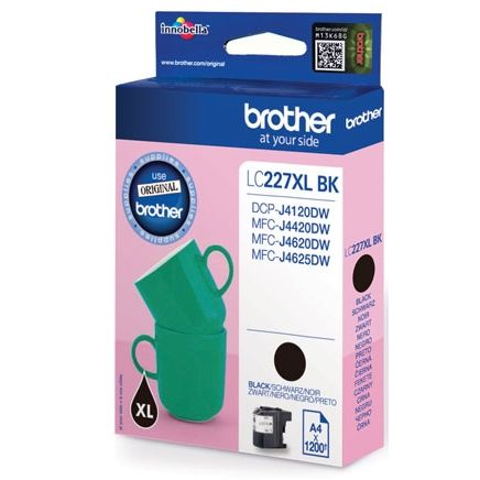 Brother LC-227XLBK Druckerpatrone schwarz 1.200 Seiten