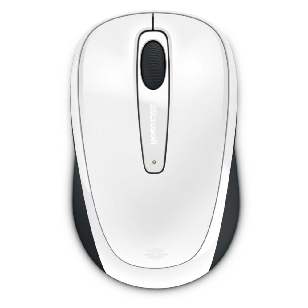 Microsoft Wireless Mobile Mouse 3500 White Gloss