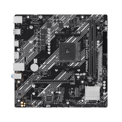 ASUS PRIME A520M-K ARGB Mainboard AM4 mATX HDMI/DP