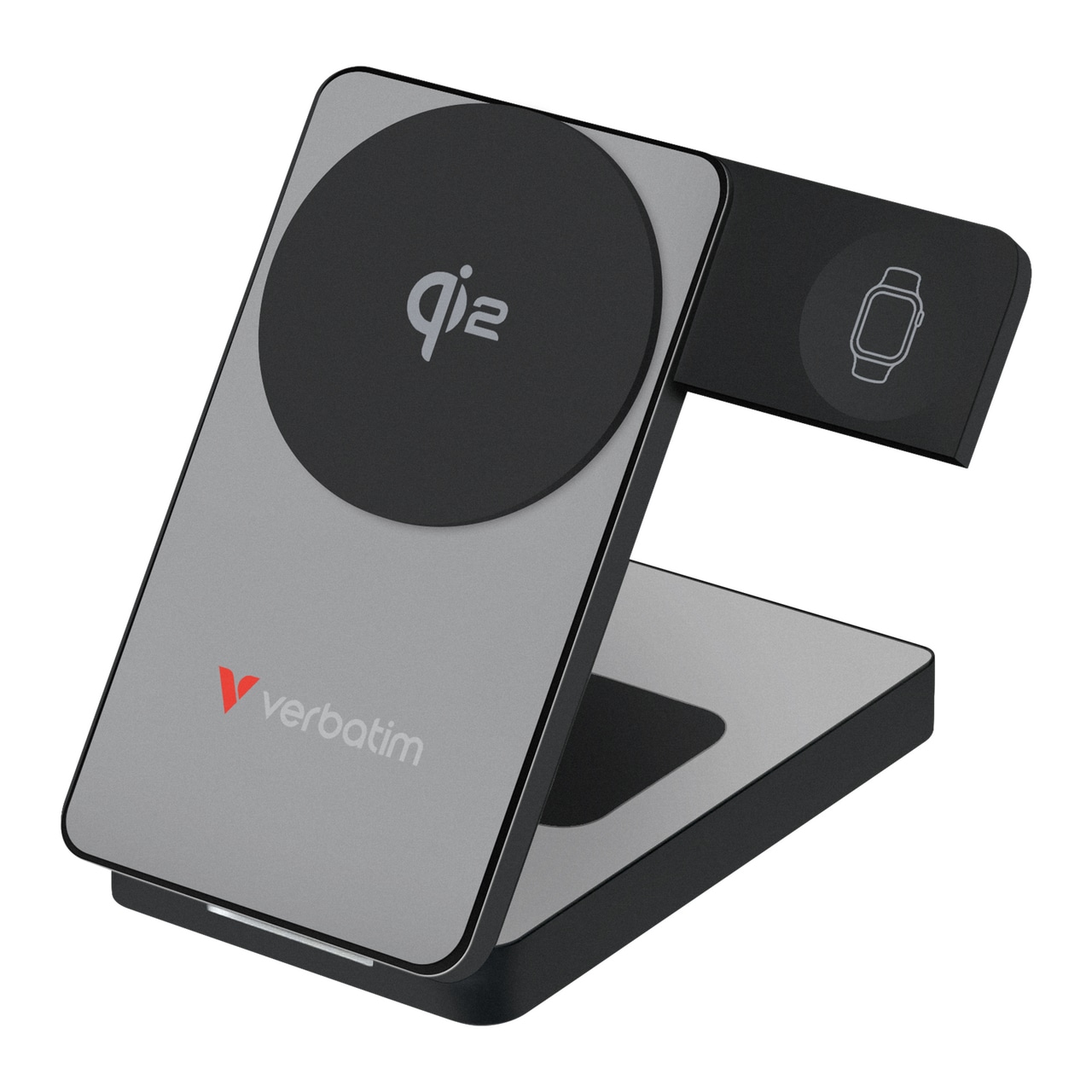 Verbatim 32295 Charge 'n' Go Qi2 Powerbank grau