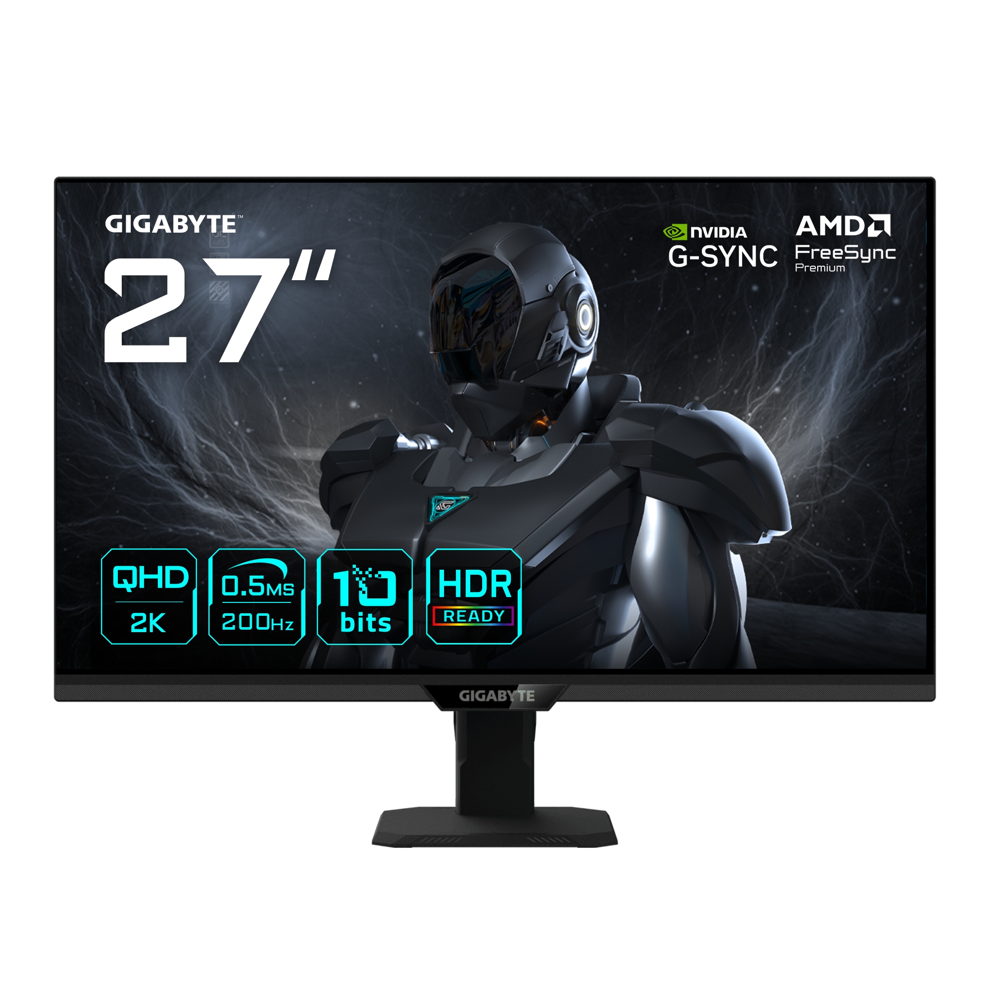 Image of 27" GIGABYTE G27Q20T - 2560x1440 (QHD) - 200Hz (OC 210Hz) - IPS