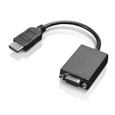 Adapter,Connector günstig Kaufen-Lenovo HDMI zu VGA Adapter (0B47069). Lenovo HDMI zu VGA Adapter (0B47069) <![CDATA[• HDMI zu VGA Adapter • Kabellänge 20 cm • LxBxH: x x mm]]>. 