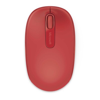 Wireless Mouse günstig Kaufen-Microsoft Wireless Mobile Mouse 1850 feuerrot U7Z-00033. Microsoft Wireless Mobile Mouse 1850 feuerrot U7Z-00033 <![CDATA[• Anwendungsbereich: Unterwegs, 3 Tasten • Kabellos, 2,4GHz, 10 m Reichweite • Sensortechnologie: Optisch (1000 dpi) • Rot, 9