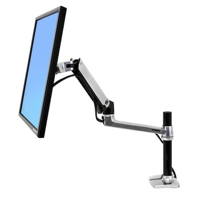 Ergotron 45-295-026 LX Desk Mount LCD Arm für Tischmontage, hohe Säule
