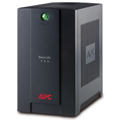 USB PC günstig Kaufen-APC Back-UPS BX700U-GR, 700VA (AVR, 4x Schuko, USB, Shutdown Softw). APC Back-UPS BX700U-GR, 700VA (AVR, 4x Schuko, USB, Shutdown Softw) <![CDATA[• Professionelle USV für Büro, Arbeitsplätze und kleine Netzwerke • Kapazität: 700VA, 390W (ca. 1 Min