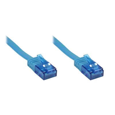 3M Kabel günstig Kaufen-Good Connections Patchkabel Cat. 6a U/UTP Flachkabel 500 MHz blau 3m. Good Connections Patchkabel Cat. 6a U/UTP Flachkabel 500 MHz blau 3m <![CDATA[Good Connections Patchkabel Cat. 6a U/UTP Flachkabel 500 MHz blau 3m]]>. 