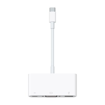 zu VGA günstig Kaufen-Apple USB-C-VGA-Multiport-Adapter. Apple USB-C-VGA-Multiport-Adapter <![CDATA[• Original Zubehör von Apple • Anschlüsse: USB 3.1, 1. Generation, USB-C, VGA]]>. 