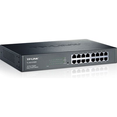 TP-LINK TL-SG1016DE 16x Port Gigabit Easy-Smart-Switch IGMPv3