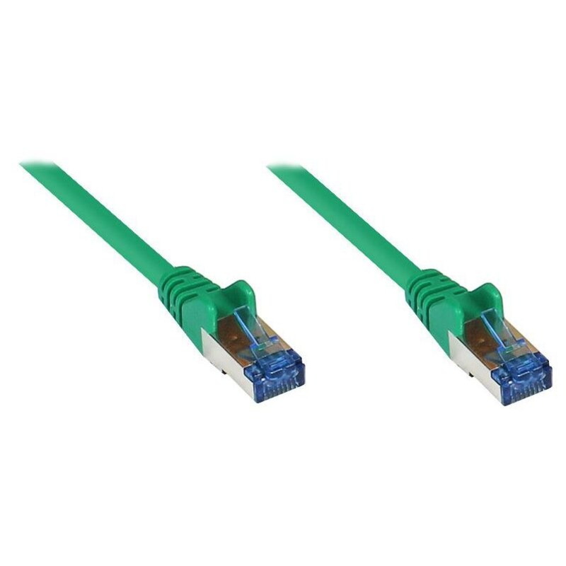 CAT.6a günstig Kaufen-Good Connections Patchkabel Cat. 6a S/FTP, PiMF halogenfrei 500MHz grün 1,5m. Good Connections Patchkabel Cat. 6a S/FTP, PiMF halogenfrei 500MHz grün 1,5m <![CDATA[• Patchkabel Cat 6a • Länge: 1,5 Meter]]>. 