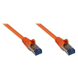 Good Connections Patchkabel Cat. 6a S/FTP, PiMF halogenfrei 500MHz orange 1,5m