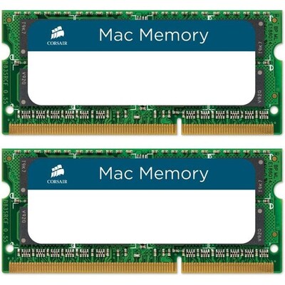 DDR3 16GB günstig Kaufen-16GB (2x8GB) Corsair SODIMM PC12800/1600Mhz für MacBook Pro, iMac, Mac mini. 16GB (2x8GB) Corsair SODIMM PC12800/1600Mhz für MacBook Pro, iMac, Mac mini <![CDATA[• Aufrüstspeicher für Apple Geräte • DDR3L SDRAM 1600 MHz ( PC3-12500 ) • 