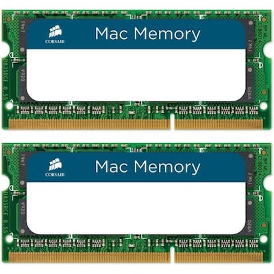 SD 16GB günstig Kaufen-16GB (2x8GB) Corsair SODIMM PC12800/1600Mhz für MacBook Pro, iMac, Mac mini. 16GB (2x8GB) Corsair SODIMM PC12800/1600Mhz für MacBook Pro, iMac, Mac mini <![CDATA[• Aufrüstspeicher für Apple Geräte • DDR3L SDRAM 1600 MHz ( PC3-12500 ) • 