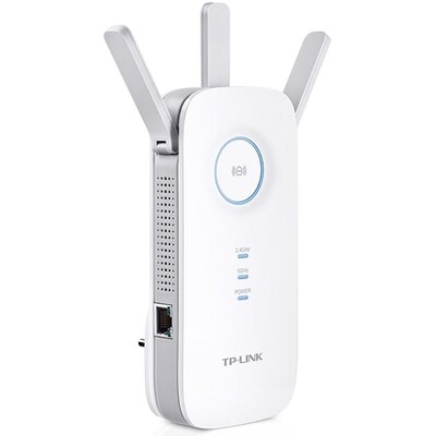 zu 5  günstig Kaufen-TP-LINK AC1750 RE450 1750MBit Universeller WLAN-ac Repeater mit Gigabit LAN Por. TP-LINK AC1750 RE450 1750MBit Universeller WLAN-ac Repeater mit Gigabit LAN Por <![CDATA[• WLAN-Erweiterung auf Knopfdruck zur Beseitigung von Funklöchern • Simultanes D