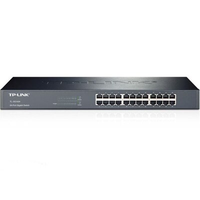 1000 S günstig Kaufen-TP-LINK TL-SG1024 24x Port Gigabit unmanaged Switch. TP-LINK TL-SG1024 24x Port Gigabit unmanaged Switch <![CDATA[• 24 10/100/1000Mbps-RJ45-Ports • Innovative energieeffiziente Green IT, spart bis zu 40% Energie • Unterstützt Auto-Learning von MAC-