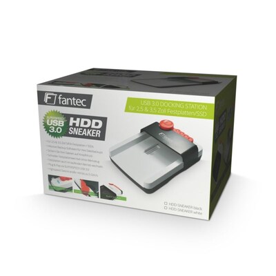 Festplatte HDD günstig Kaufen-FANTEC HDD-Sneaker SATA auf USB 3.0 Adapter DOCKING. FANTEC HDD-Sneaker SATA auf USB 3.0 Adapter DOCKING <![CDATA[• Festplatten Dockingstation • Passend für 6,35“ (2,5