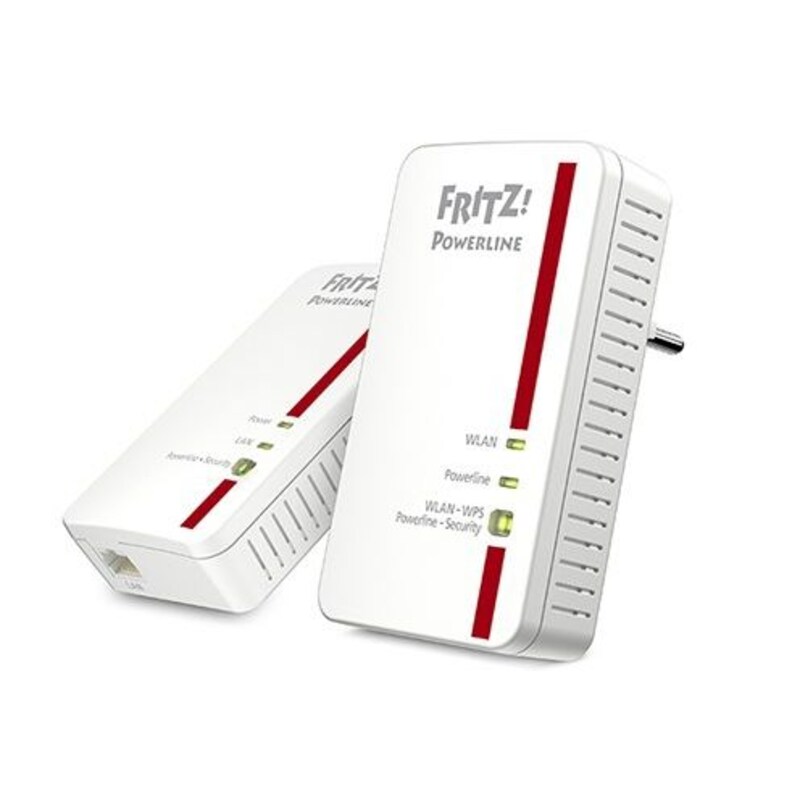 Power Lin günstig Kaufen-AVM FRITZ!Powerline 1240E / 1000E Set mit WLAN. AVM FRITZ!Powerline 1240E / 1000E Set mit WLAN <![CDATA[• Erweitert das Heimnetz über die Stromleitung mit bis zu 1.200 MBit/s • An jeder Steckdose sofort einsatzbereit (Tastendruck), Installation ni 