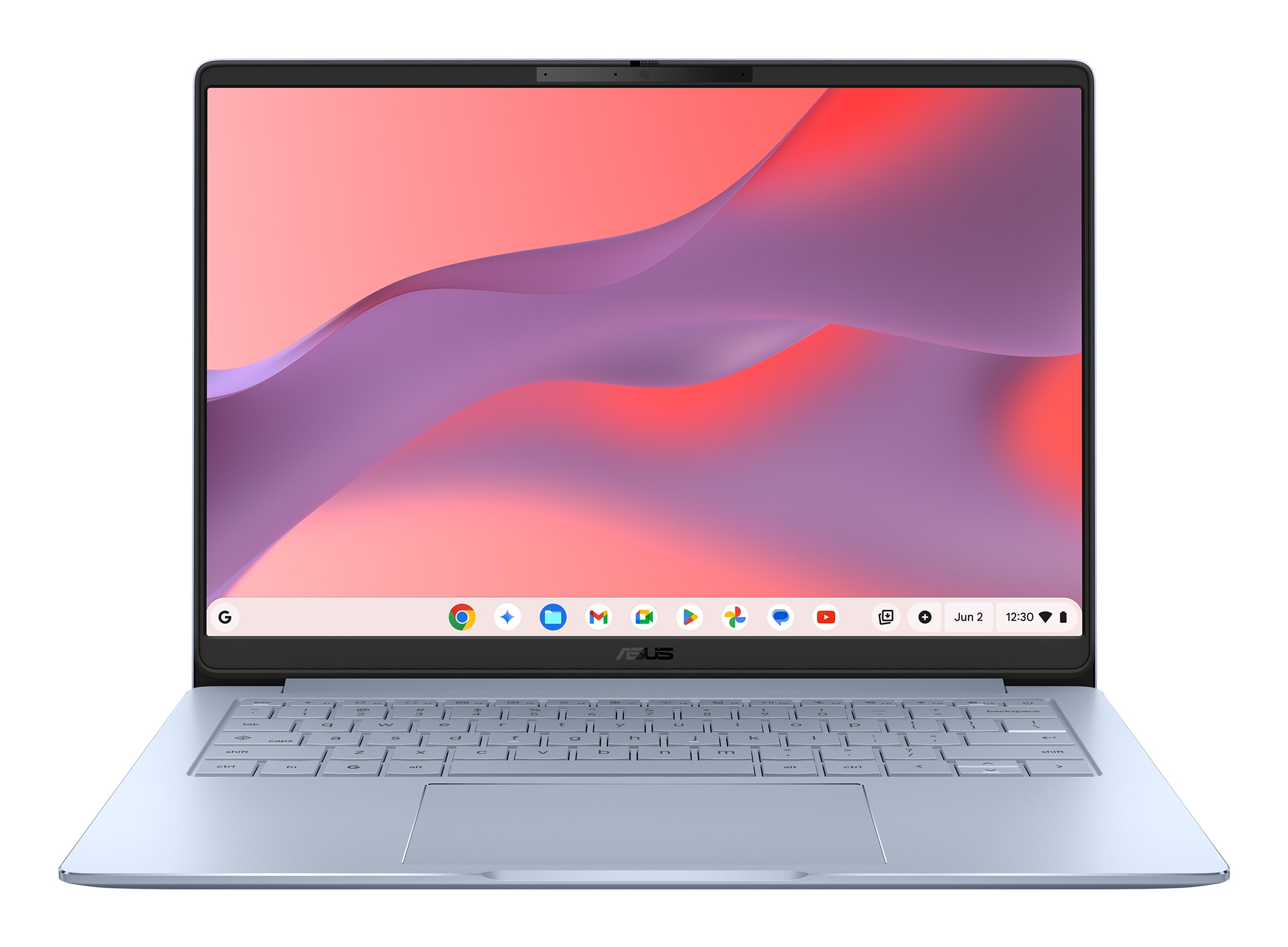 ASUS Chromebook CM14 CM1406CM4A-LY0052 Kompanio 540 35,6 cm (14") WUXGA 8GB/128GB eMMC WiFi 6E ChromeOS Blue Aura