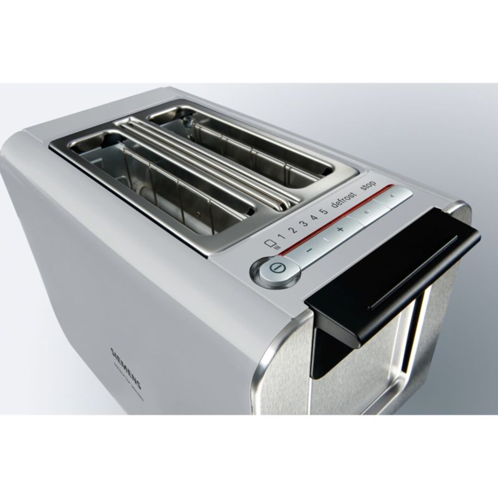 Siemens TT86105 Kompakt-Toaster Edelstahl