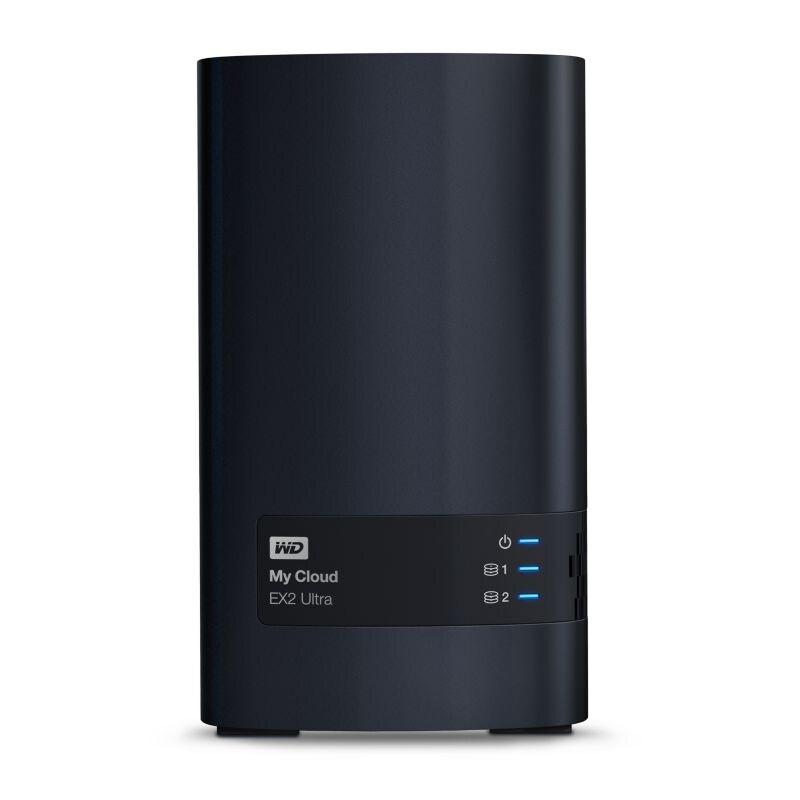 WD My Cloud EX2 Ultra NAS System 2-Bay Leergehäuse WDBVBZ0000NCH-EESN