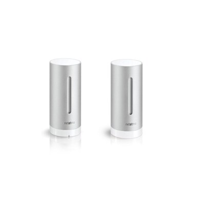 Satz 3 günstig Kaufen-Netatmo Smartes zusätzliches Innenmodul für Smarte Wetterstation, 2er Pack. Netatmo Smartes zusätzliches Innenmodul für Smarte Wetterstation, 2er Pack <![CDATA[• 2 Zusatzmodule für weitere Räume • Bis zu 3 Zusatzmodule sind für 