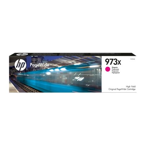 HP F6T82AE Original Druckerpatrone 973X magenta f&uuml;r PageWide